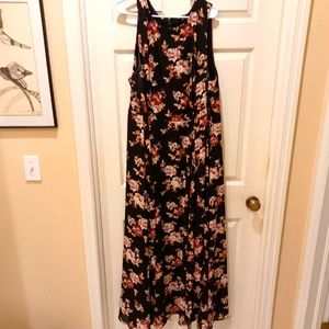 Torrid Fall Type Beautiful Flower Maxi Dress